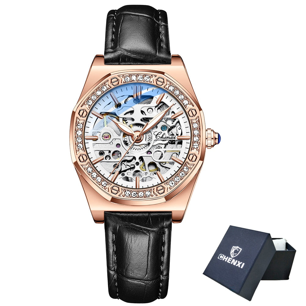 CHENXI New Women Automatic Mechanical Watch