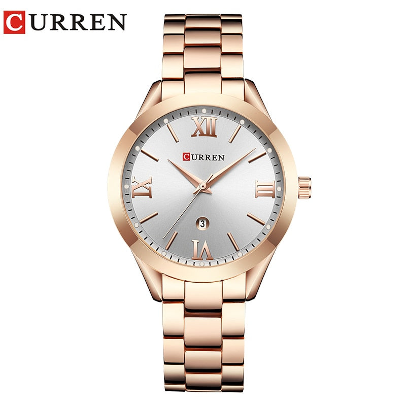 CURREN Montre en Or Femme