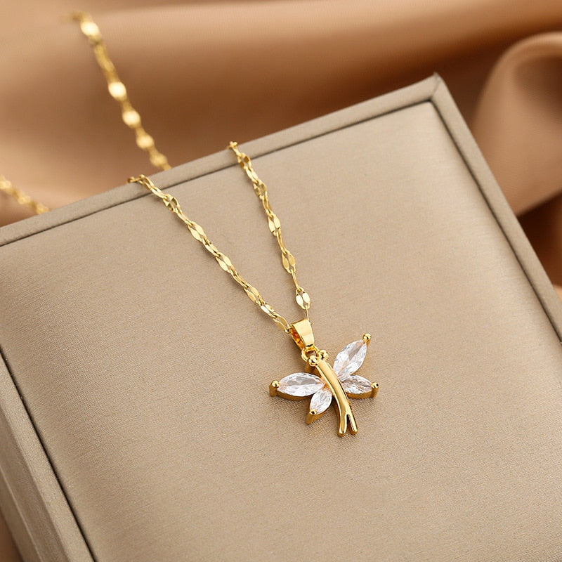 Gold Color Necklace for Women