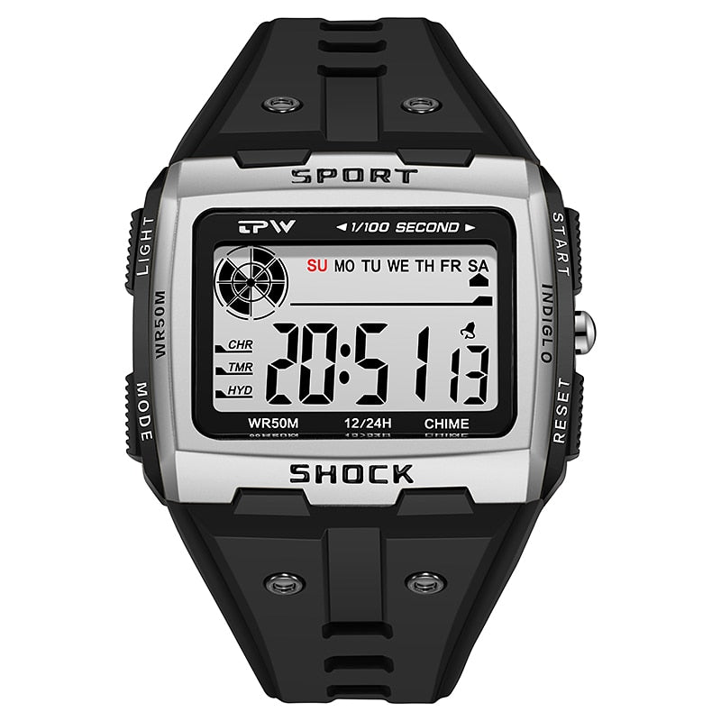 Water Resistant Men Digital Watch