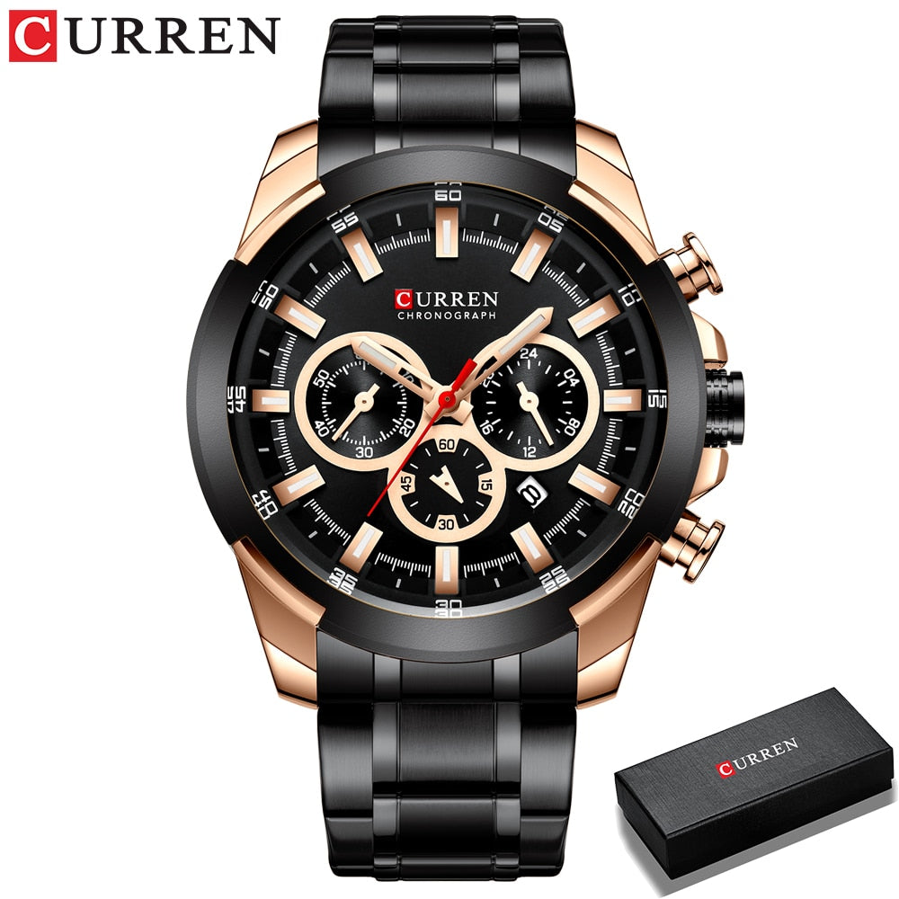 CURREN Men’s Watches Top Brand