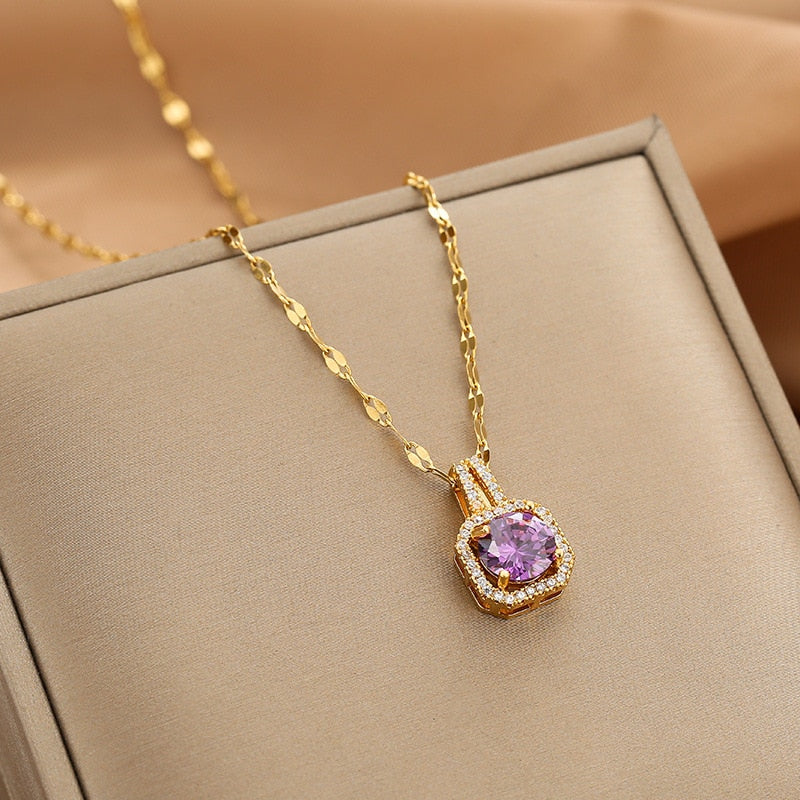 Gold Color Necklace for Women