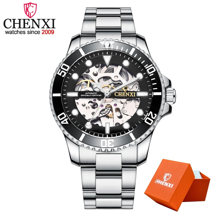 CHENXI Brand Luxury Classic Blue Men