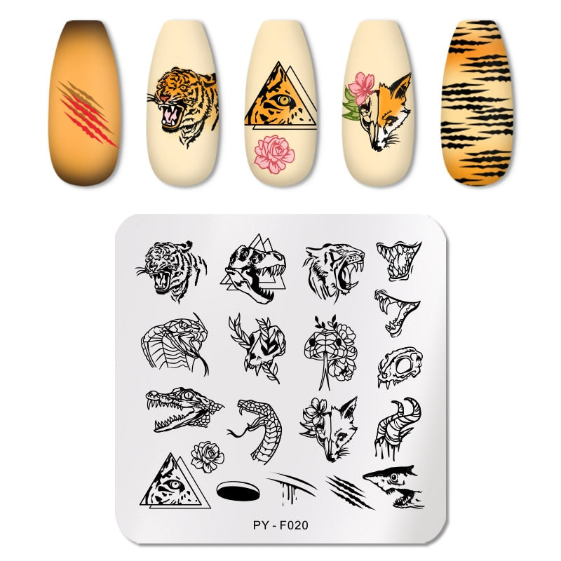 PICT YOU 12*6cm Nail Art Templates