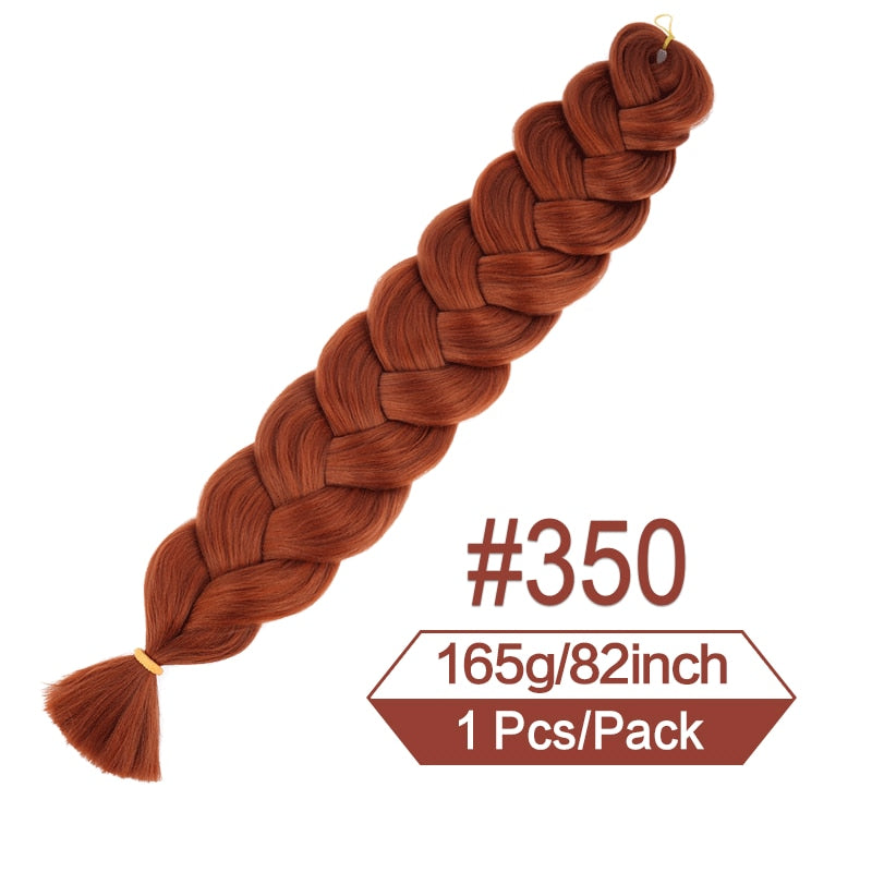 82 Inch 165g/Pack Synthetic Crochet Hair