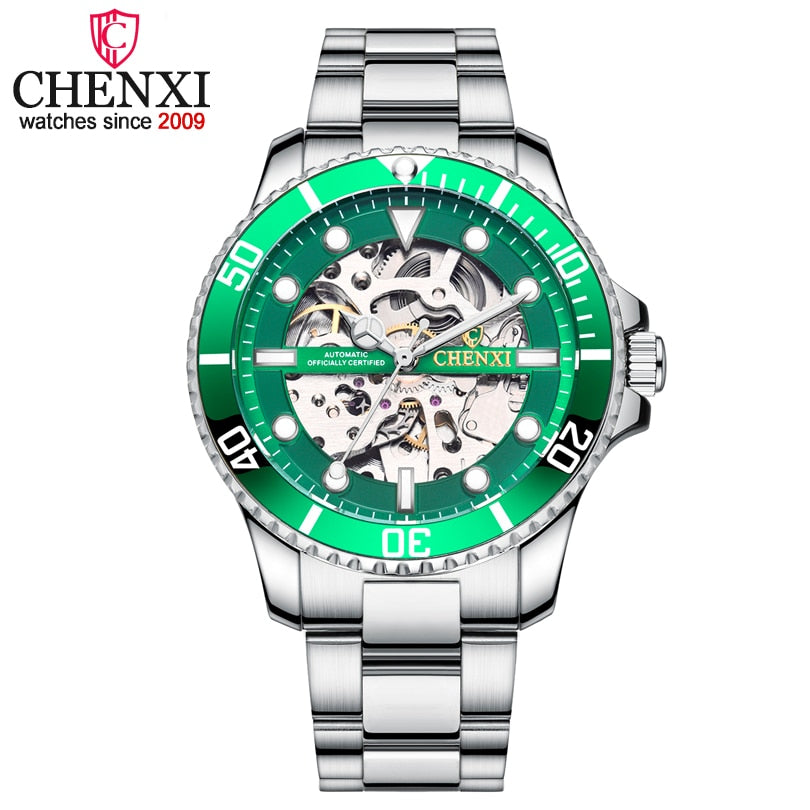 CHENXI Brand Luxury Classic Blue Men