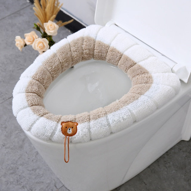 Warm Toilet Seat Cover Closestool Mat 1Pcs