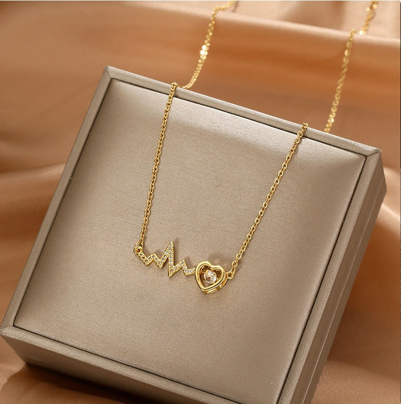 Gold Color Necklace for Women