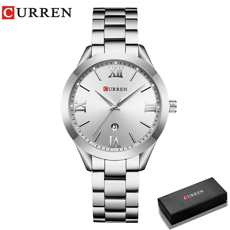 CURREN Montre en Or Femme