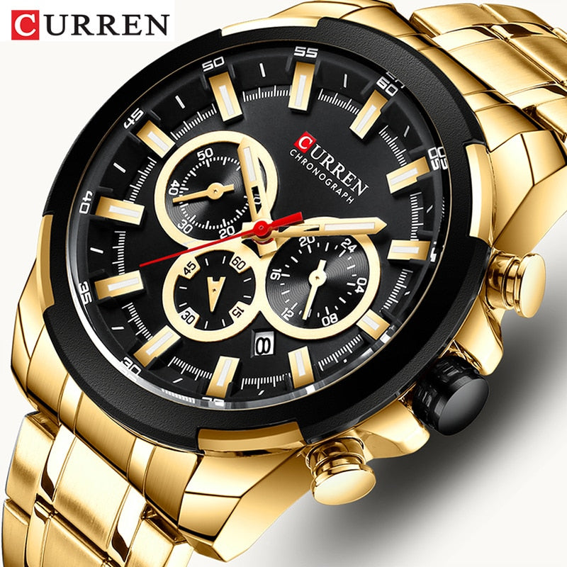 CURREN Men’s Watches Top Brand