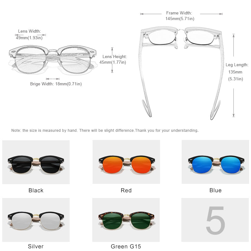 KINGSEVEN Retro Fashion Sunglasses