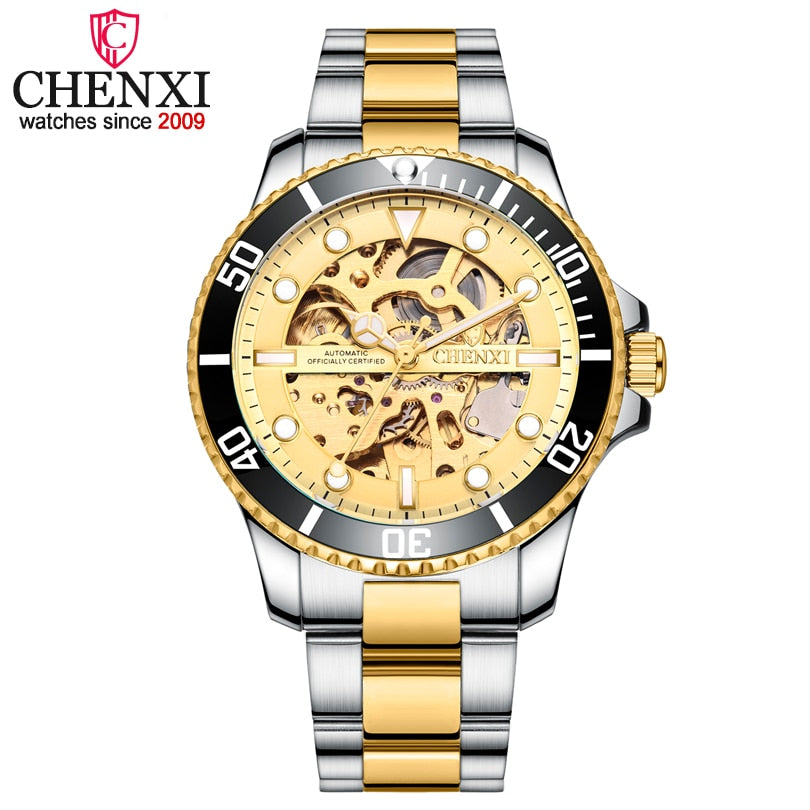 CHENXI Brand Luxury Classic Blue Men