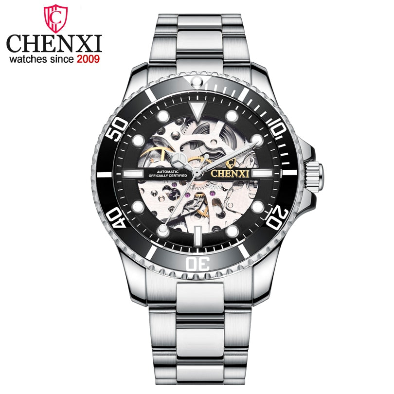 CHENXI Brand Luxury Classic Blue Men