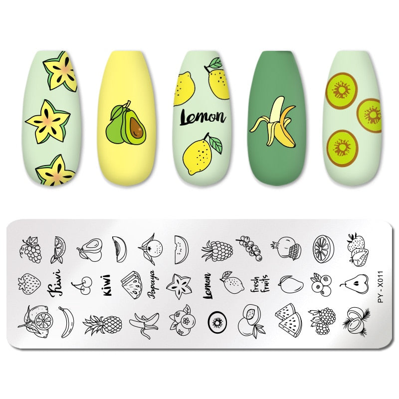 PICT YOU 12*6cm Nail Art Templates