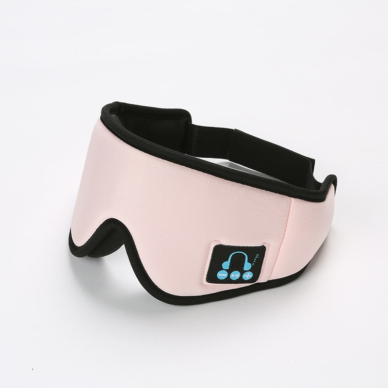 Casque de sommeil Masque pour les yeux 3D sans fil Bluetooth 5.0