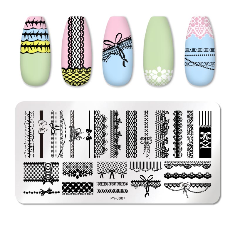 PICT YOU 12*6cm Nail Art Templates