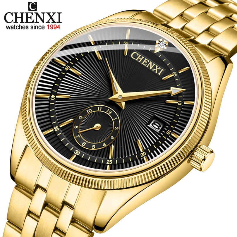 CHENXI Gold Watch Men Watches