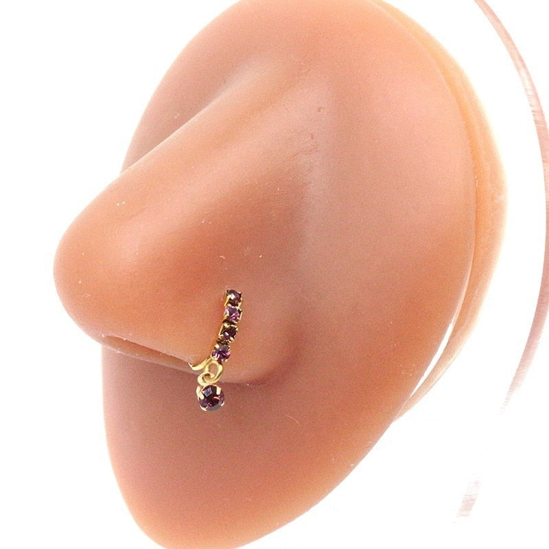 Piercing Nez Anneau pierre