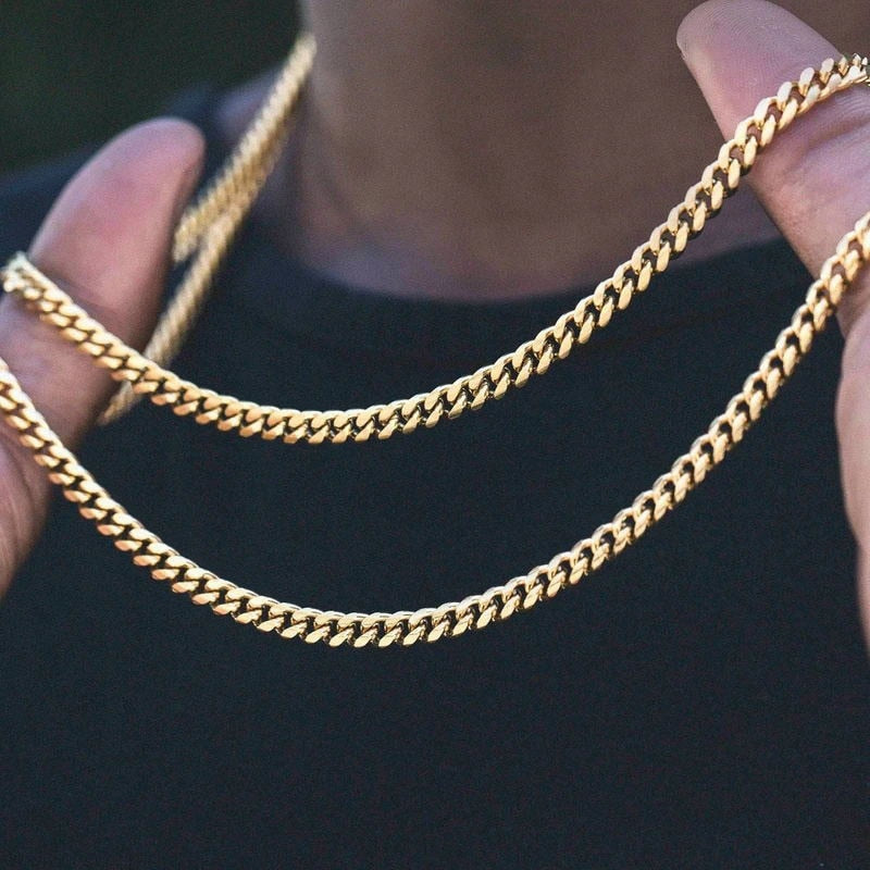 Vnox Cuban Chain Necklace