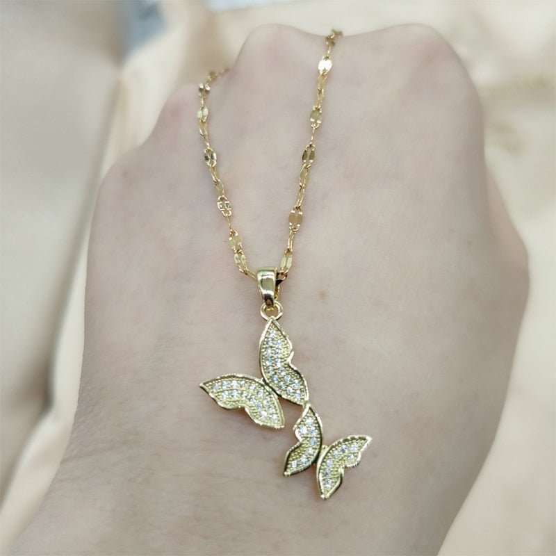 Gold Color Necklace for Women