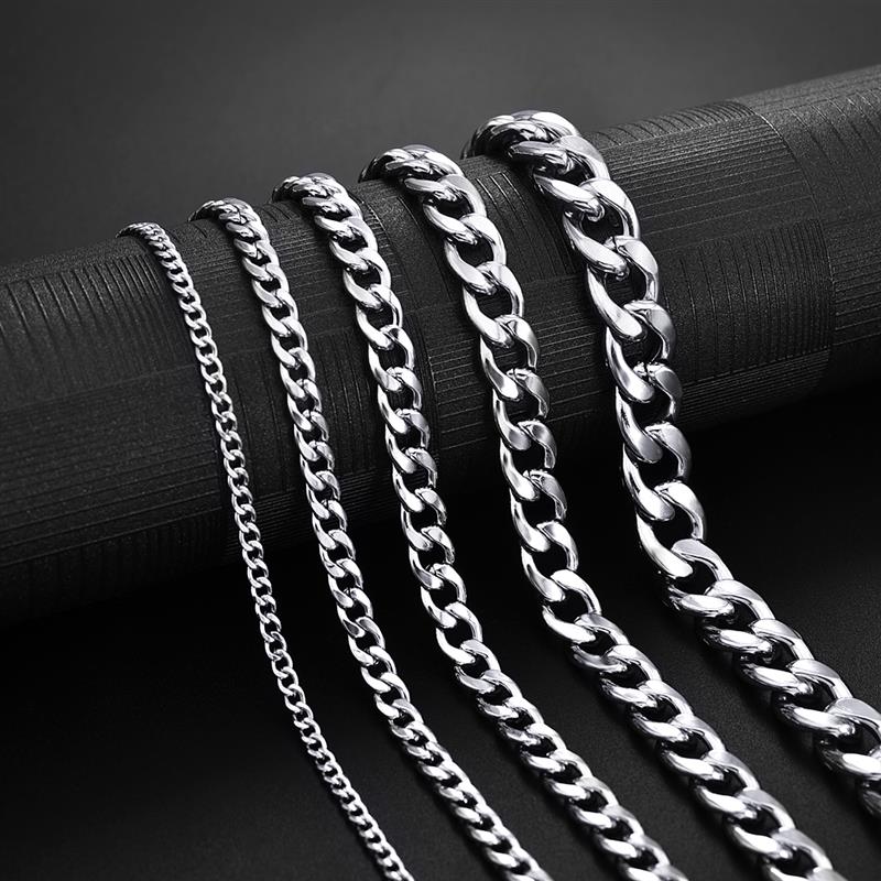 Jiayiqi 3-11 mm Men Chain Bracelet