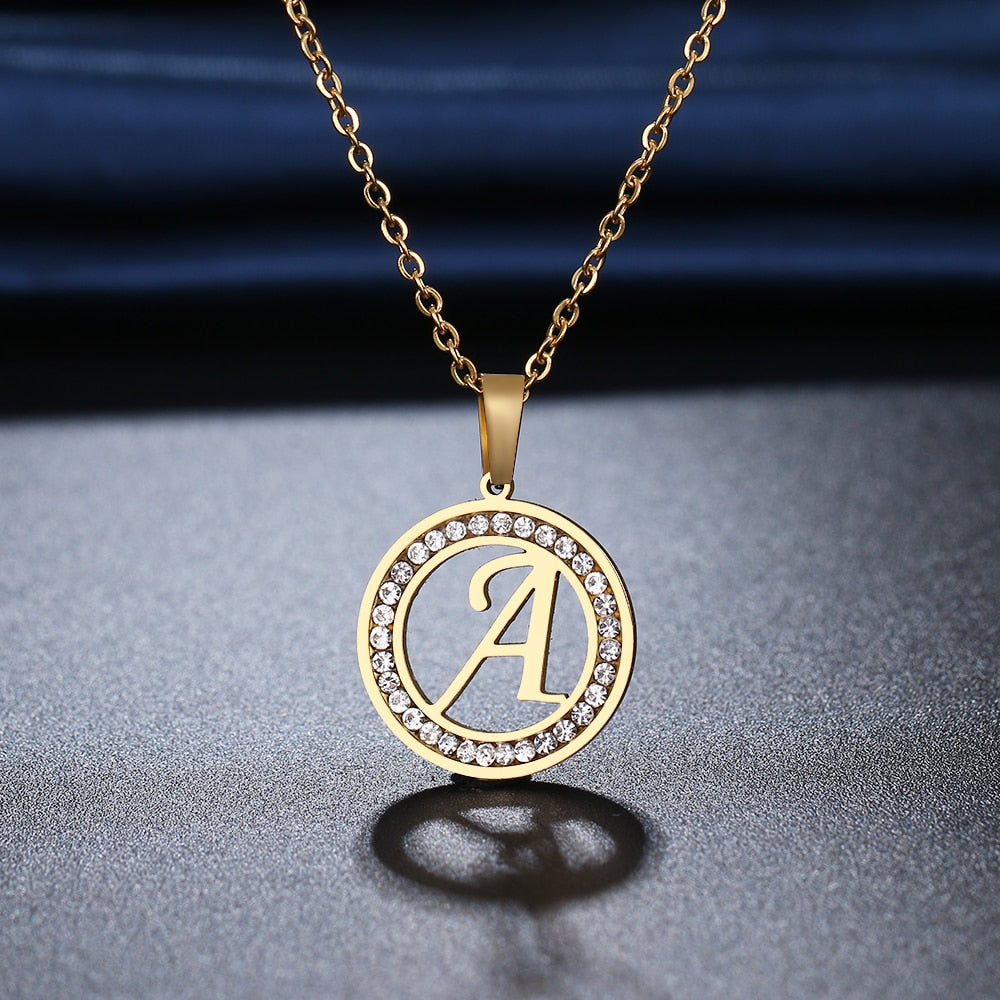 CACANA 26 letters A-Z Necklace