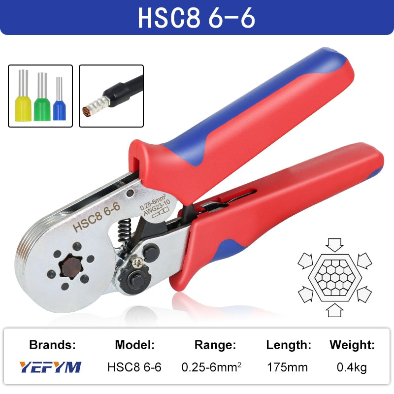 Tubular Terminal Crimping Tools Mini Electrical