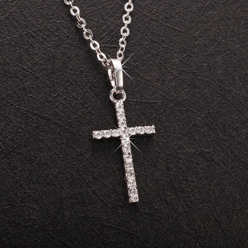 Collier pendentif pendentif croix mode