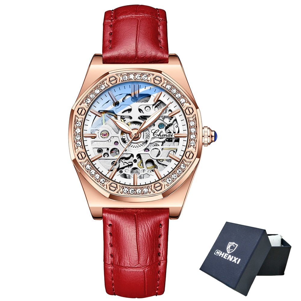 CHENXI New Women Automatic Mechanical Watch