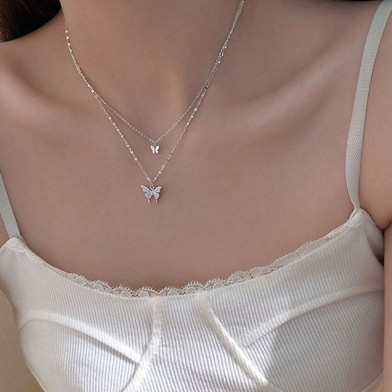 Luxury  Butterfly Necklace