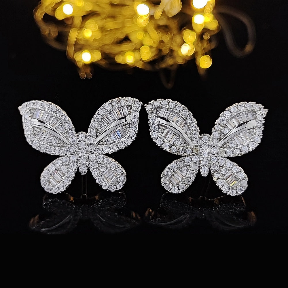 Trendy Butterfly Korean Stud Earring