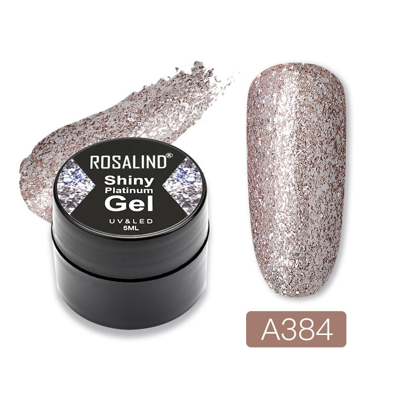 ROSALIND Gel Nail Polish Glitter