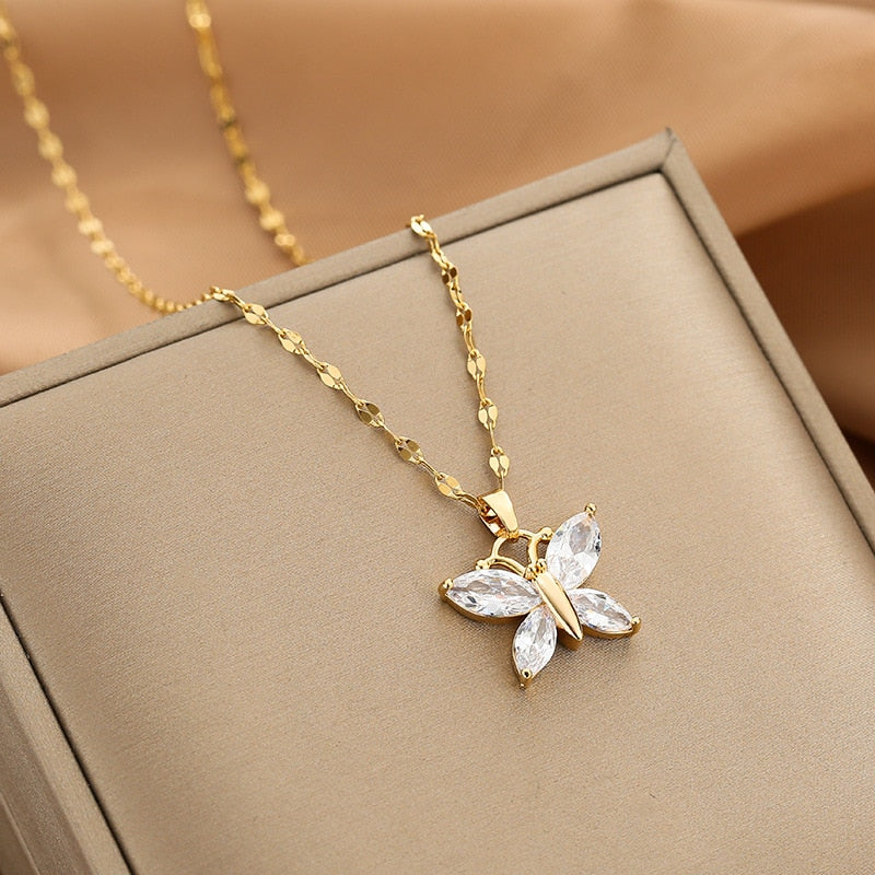 Gold Color Necklace for Women