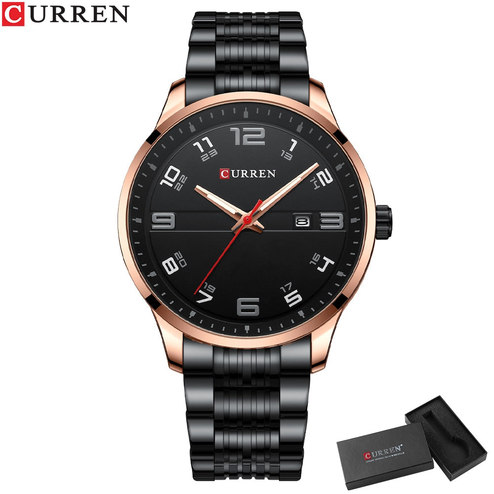 Montres de luxe pour hommes d'affaires CURREN