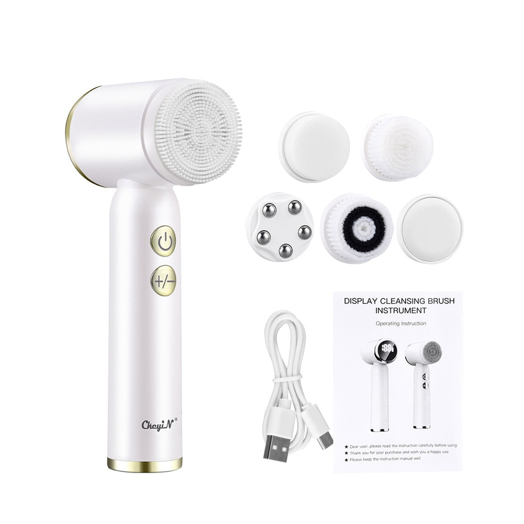 CkeyiN 6 In 1 Ultrasonic Electric Facial