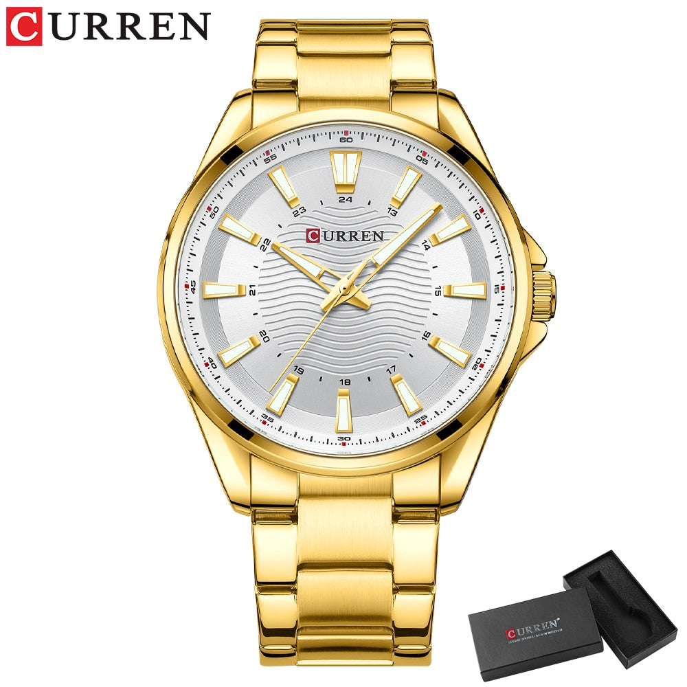 CURREN Classic Simple Stainless Steel