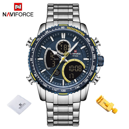 NAVIFORCE Montre Homme Marque de Luxe