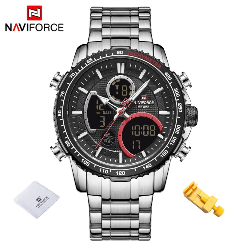 NAVIFORCE Montre Homme Marque de Luxe