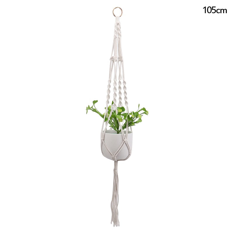 Macrame Plant Hanger Baskets Flower Pots