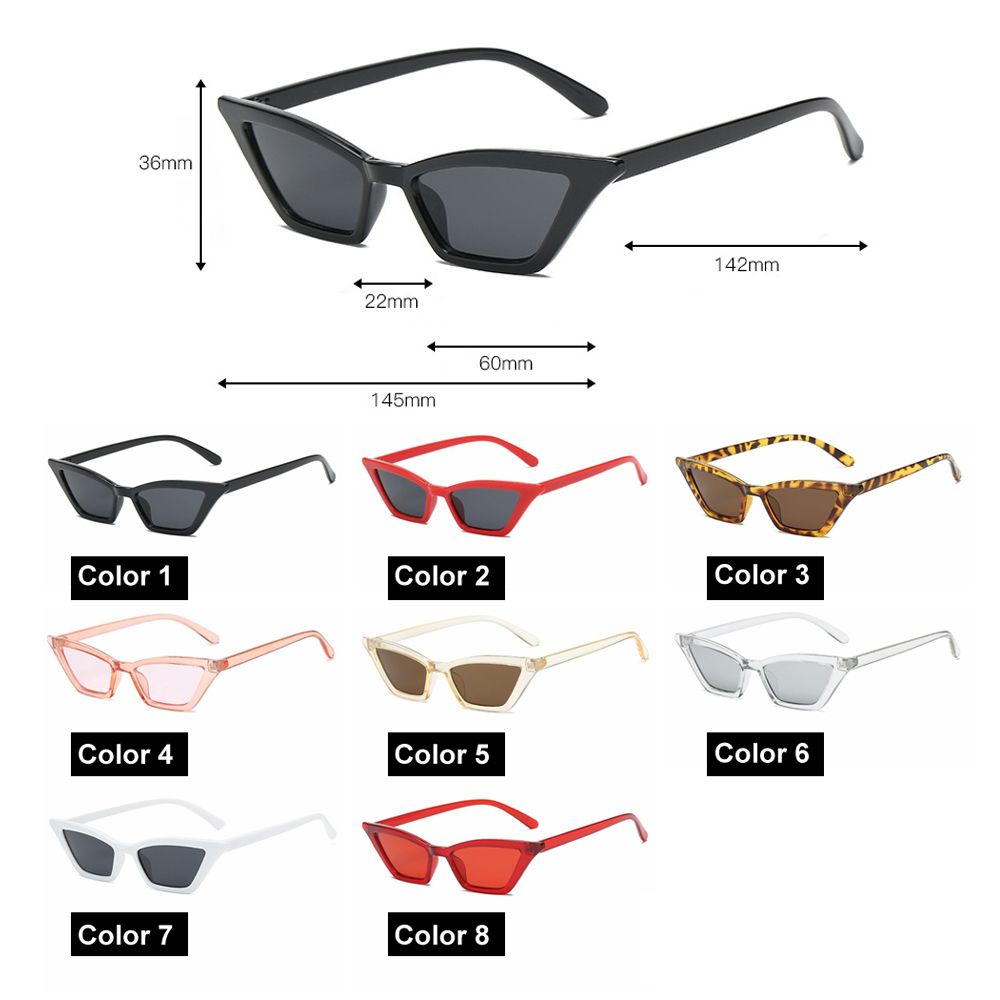 1PC Sexy Cat Eye Triangle Sunglasses