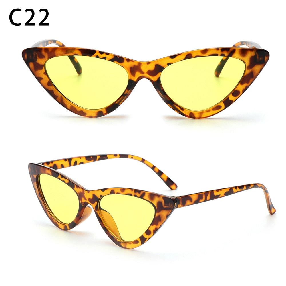 1PC Sexy Cat Eye Triangle Sunglasses