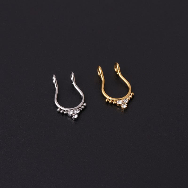 Fake Nose rings for Women U Shape