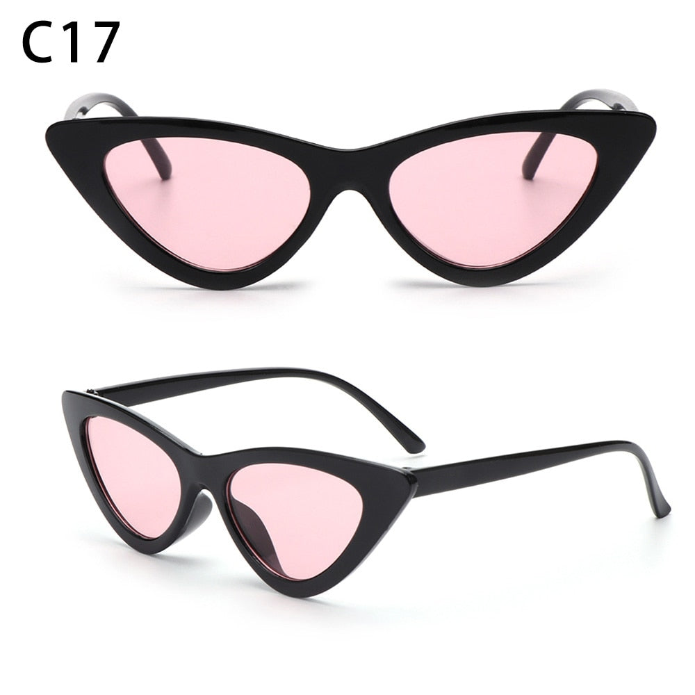 1PC Sexy Cat Eye Triangle Sunglasses