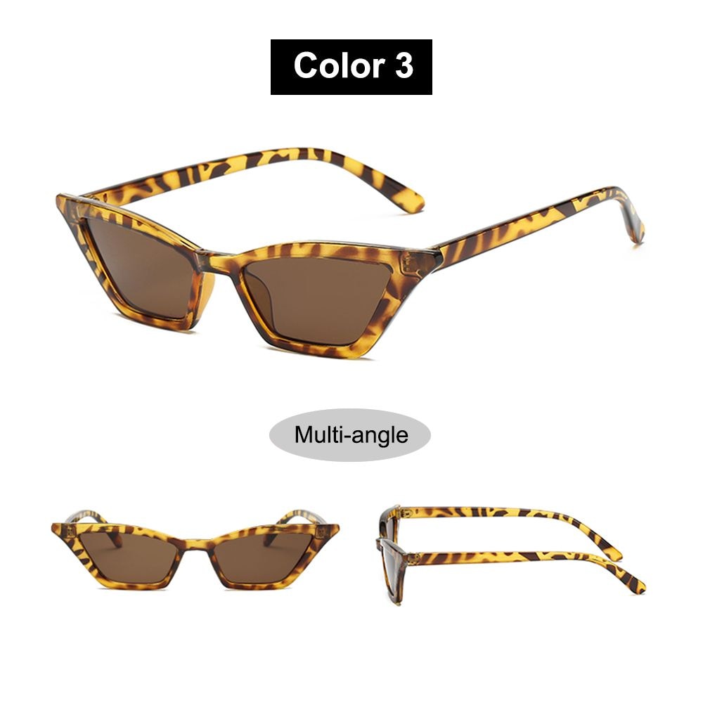 1PC Sexy Cat Eye Triangle Sunglasses