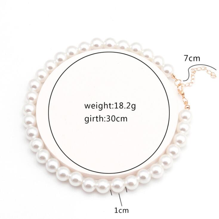 Women Fashion Vintage Pearl Necklace