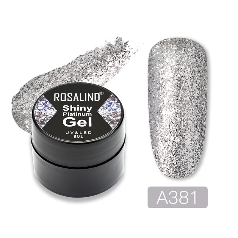 ROSALIND Gel Nail Polish Glitter