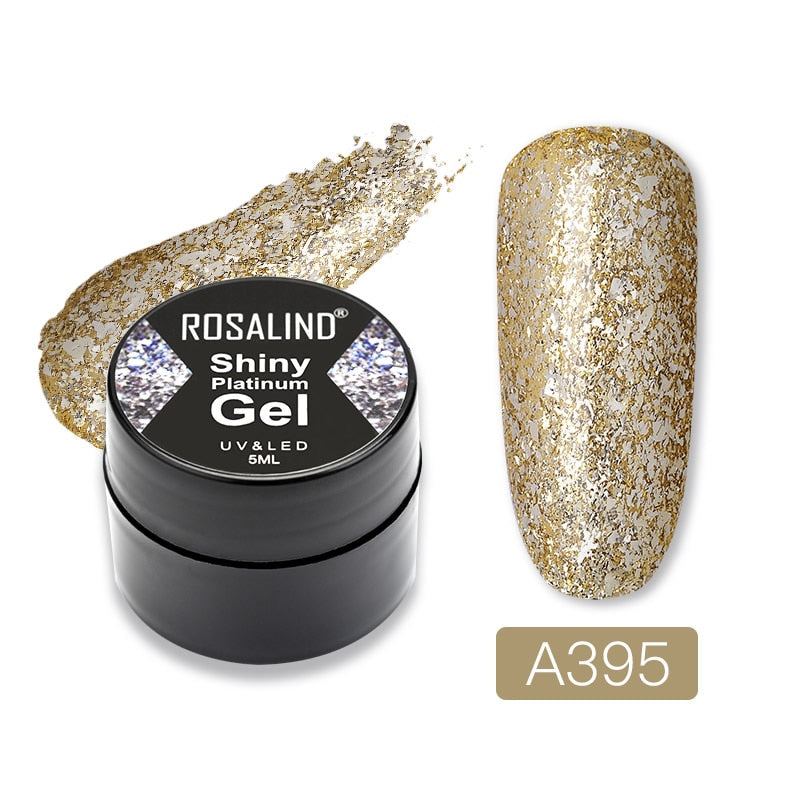 ROSALIND Gel Nail Polish Glitter