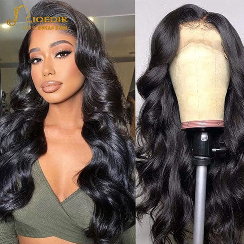 Joedir Cheveux Humains Body Wave Perruque Brésilienne