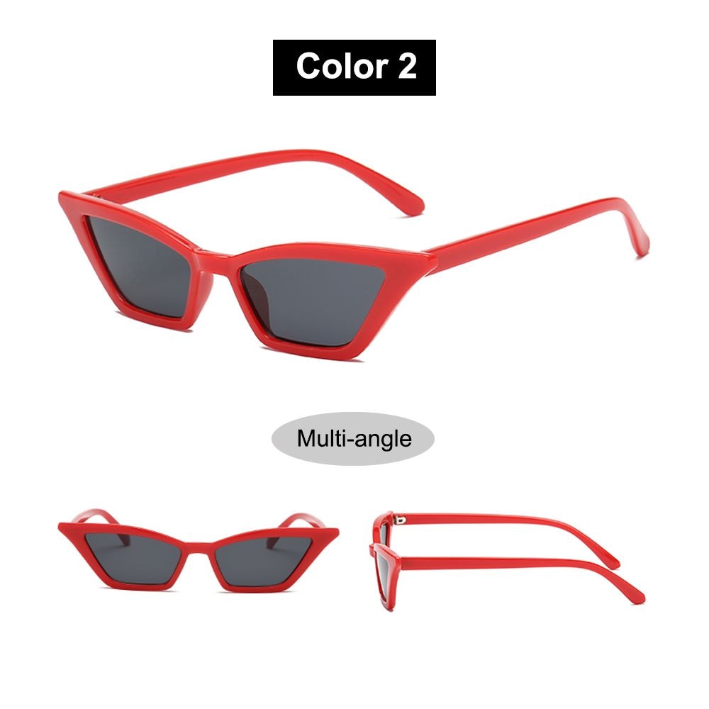 1PC lunettes de soleil triangle oeil de chat sexy