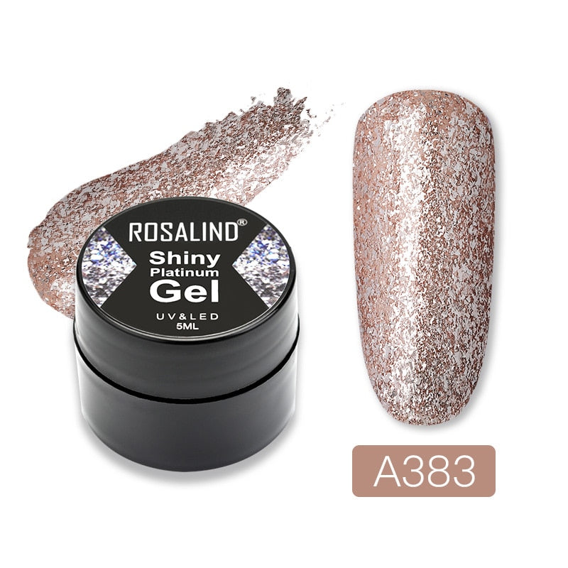 ROSALIND Gel Nail Polish Glitter